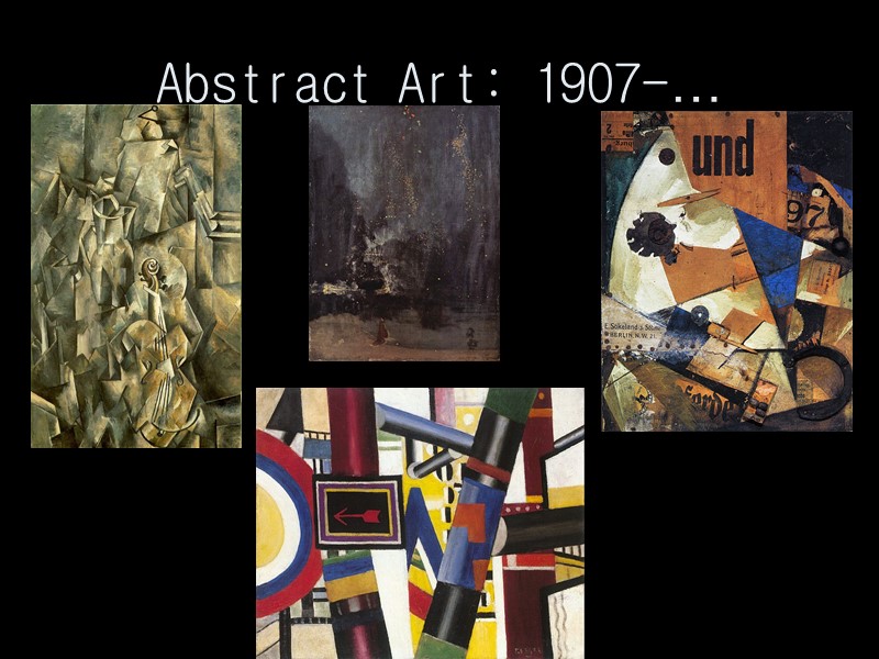 Abstract Art: 1907-…